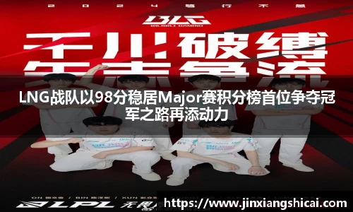 LNG战队以98分稳居Major赛积分榜首位争夺冠军之路再添动力